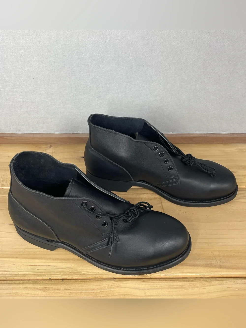 Vintage Craddock-Terry Mens 9R Steel Toe Chukka Boots Military Work 1995 ANSI